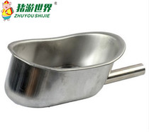 Semi-round stainless steel pig drinking bowl pig drinking fountain automatic drinking fountain pig raising equipment veterinary equipment