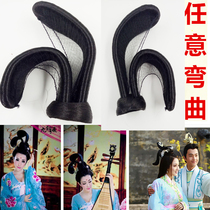 Ancient costume modeling heterogeneous wig bun new Luo Shen Mi cosplay fairy hair bun flying bun