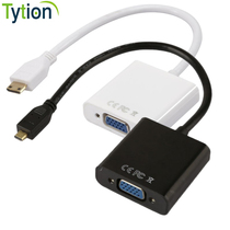 Raspberry Pi 4 generation Raspberry Pi 4B Micro HDMI to VGA adapter computer screen converter