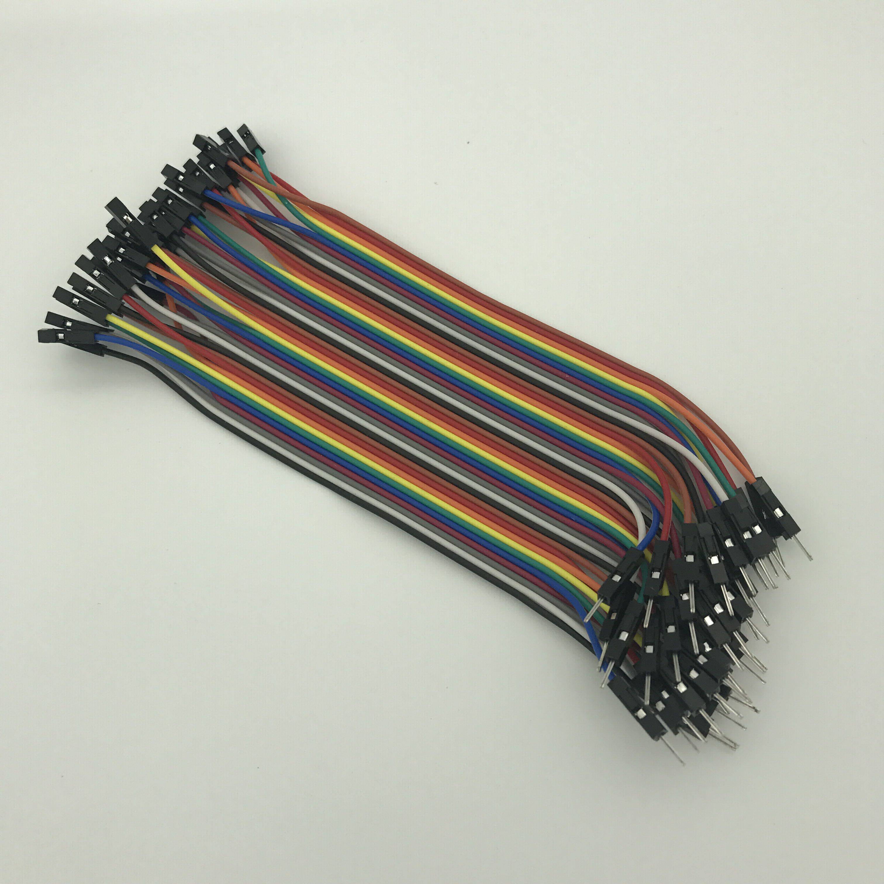 树莓派3 40p彩排杜邦线连接20/21cm 母对母 公对母 公对公 1排40