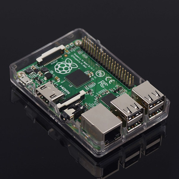 树莓派3b raspberry pi b  plus 三代 电脑机箱 abs注塑外壳 盒子