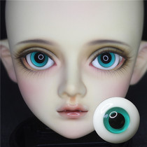 BJD doll eyes 1 346 fruit green blue green glass eyes 1214mm16mm black pupil daily wind eyes