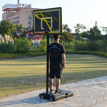 Basketball rack Outdoor adult basketball frame Household hanging training youth indoor dunk hoop Childrens basket