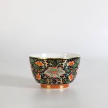 Aiman enamel black ground entangled Master Cup