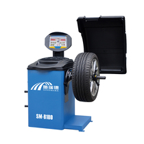 SM-B180 car tire balance machine small and medium car tire balance instrument wheel dynamic balance steam protection equipment