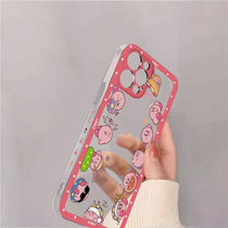 Cute Star Kirby for Apple 11 12Pro max mobile phone shell 6s XR female 8 7plus all-inclusive xs soft