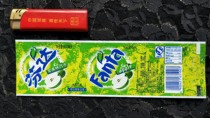 Bottle Label Collection-Fanta Apple Flavor 600ML Ordinary Text Edition (04 Edition)