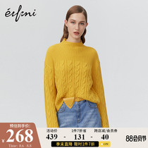 (the same style in the mall)Evelis new winter Korean sweater womens pullover sweater 1AA230371
