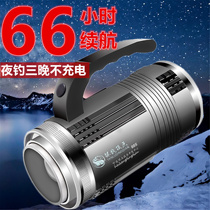 Apex fishing fishing lamp Night fishing lamp Blue light black pit strong light xenon lamp Super bright high power zoom wild fishing