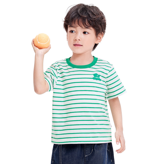 Balabala children's clothing children's short-sleeved T-shirt boys and girls 2025 new summer baby clothes pure cotton top
Balabala children's clothing children's short-sleeved T-shirt boys and girls 2025 new summer baby clothes pure cotton top