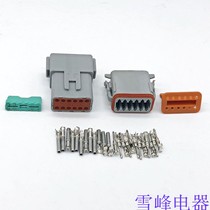 DT06-12S DT06-12S DT04-12P DeChi type connector car waterproof connector 12 holes plug DT06-2S