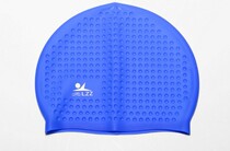 Silicone water drop swimming cap waterproof and comfortable super soft high-bomb winter swimming warm hair care silicone bubble cap hand poop