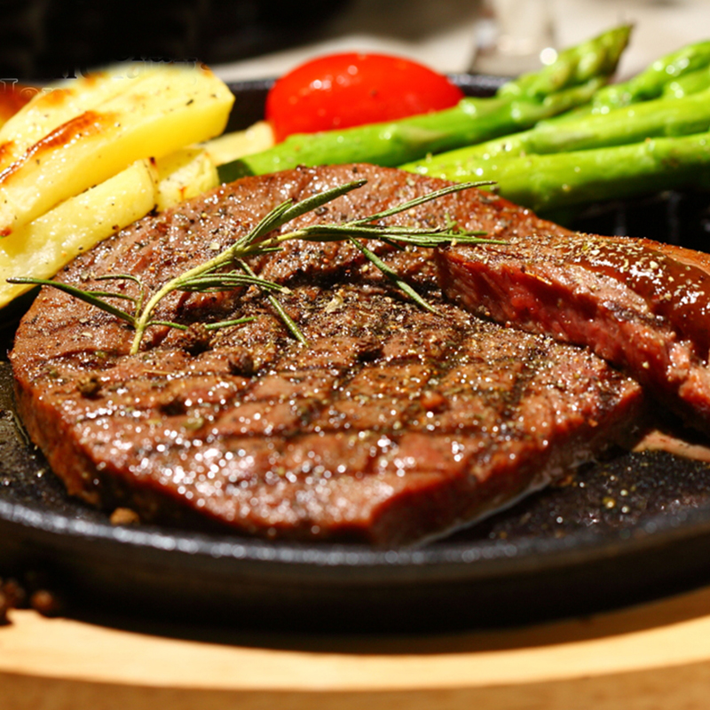 酣畅畅享 澳洲家庭儿童全菲力牛排10片 套餐