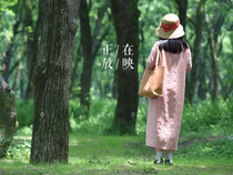 (Small Island Hand-made) (Free Wind) Hand-sewn Vegetable Tannage Cowhide Cattle Tote Bag Large Capacity