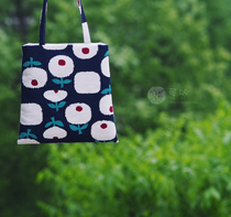 (Handmade by Small Island) (Two trips back and forth in spring) Flower Bag Japanese Nordic mina All Chuanming Wind
