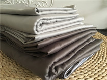 Foreign trade cotton gongsatin Egyptian cotton double quilt cover quilt single plain cotton quilt cover 200*230 nude sleeping bedding