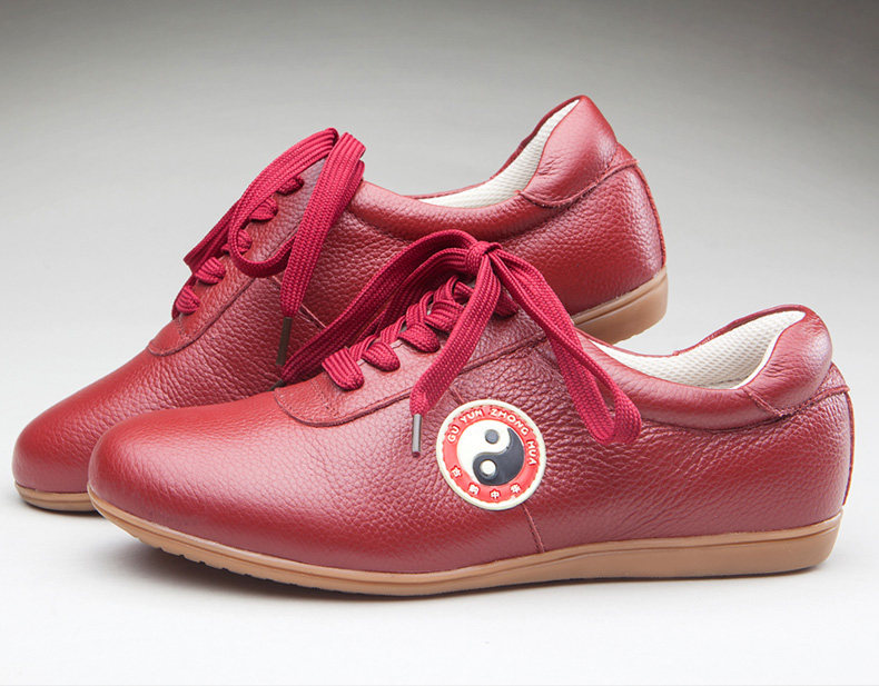 古韵中华头层软牛皮牛筋底太极鞋练功鞋武术晨练健步鞋男女