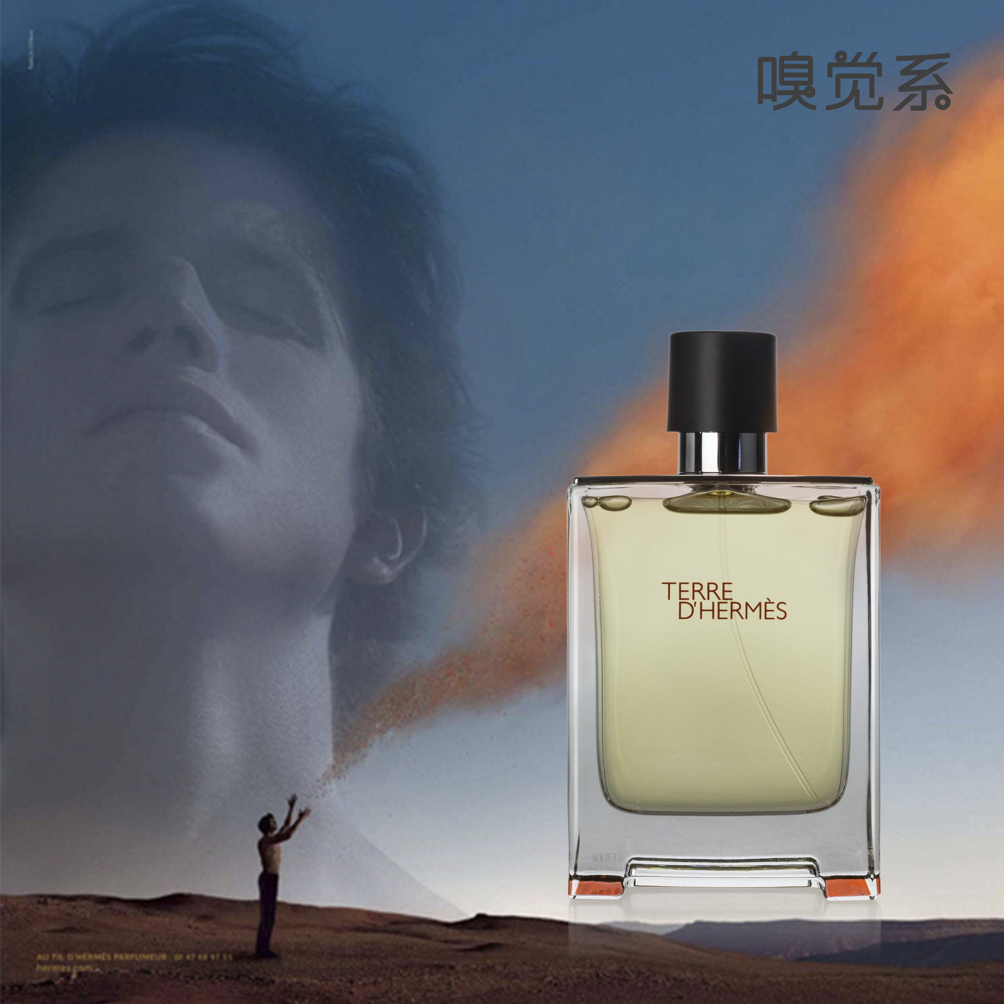 hermes 爱马仕大地 terre dhermes 男士香水 50ml 现货包邮!