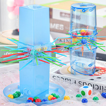 Childrens balance pull stick drop bead game pick pick stick parent-child interaction focus game stick stick dismantling toy