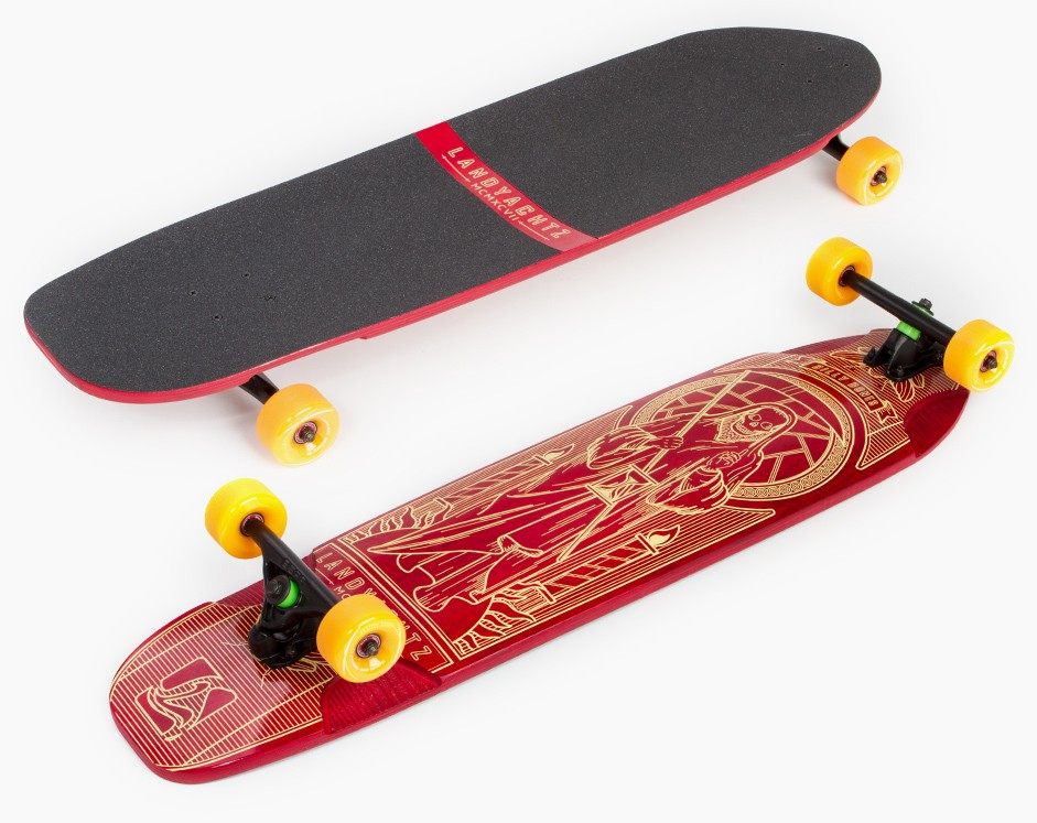 冷山长板 landyachtz osteon 长板 整板 速降 刷街 代步 公路板