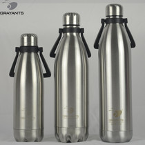 304 stainless steel vacuum thermos mens and womens water cup Large capacity student portable water cup Outdoor sports kettle