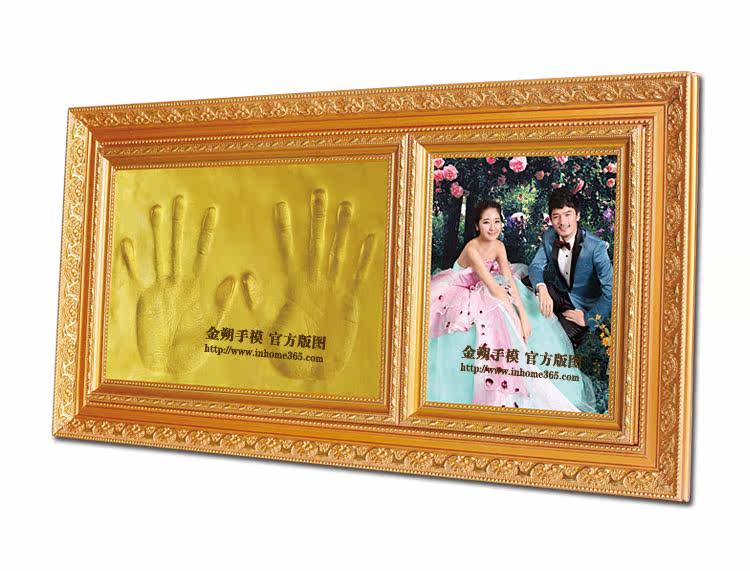 手印泥个性手模商务礼品婚庆用品结婚礼物手足印手脚印可贴照片