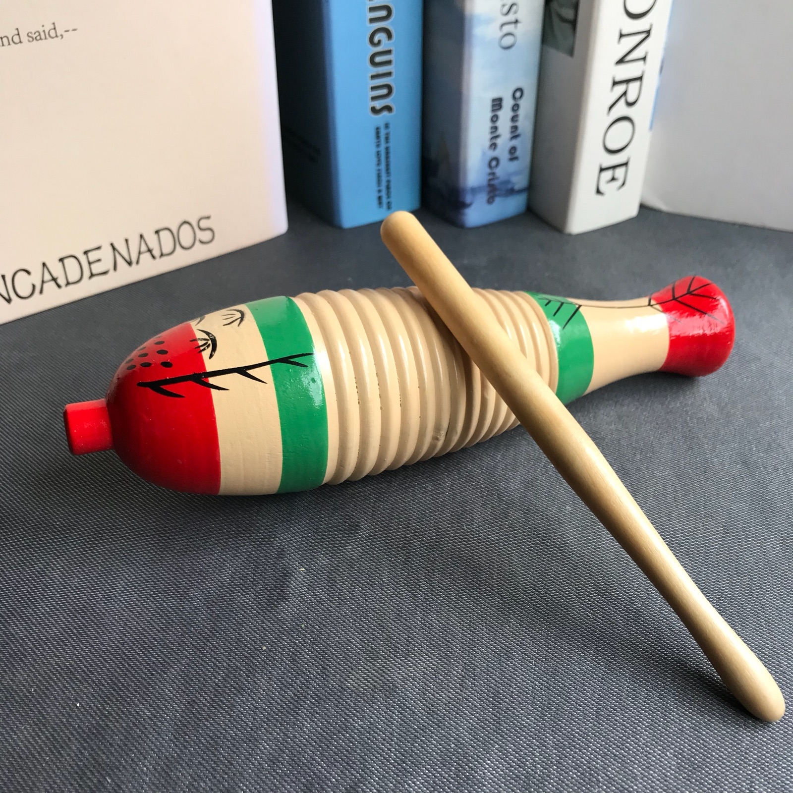 Temple Monk Wood Scraper Fish U-Taobao