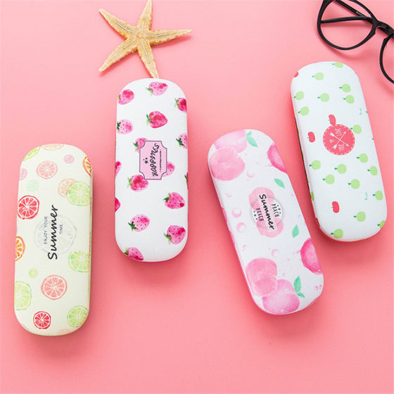 Girls' heart student frame myopia glasses sunglasses storage box creative fresh fruit anti-pressure glasses box
Girls' heart student frame myopia glasses sunglasses storage box creative fresh fruit anti-pressure glasses box