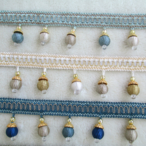 Tianhe lace curtain accessories accessories lace beef decoration lace decoration lace decoration lace jewelry European-style beads flow spot