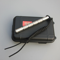 TC4 titanium alloy hand made crater stick cool EDC boyfriend gift Titanium steel short stick tactical pen