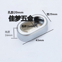 Hide Hanging Clothes Pole Todark Hide Hanging Clothes seat Flange Wardrobe Five Gold Accessories