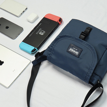 Qminica net red postman messenger bag simple large capacity camera bag men and women travel ins wind shoulder cloth bag