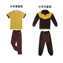 Dongguan Hanlin Primary School Middle School Summer and Winter School Uniform Overhead Jacket Thick Pants Shorts Sportswear