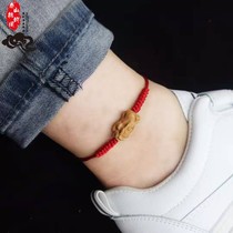 2022 is the year of the Tiger year red solution committed against Jupiter mahogany brave Bracelet Men couple Jupiter Red anklets