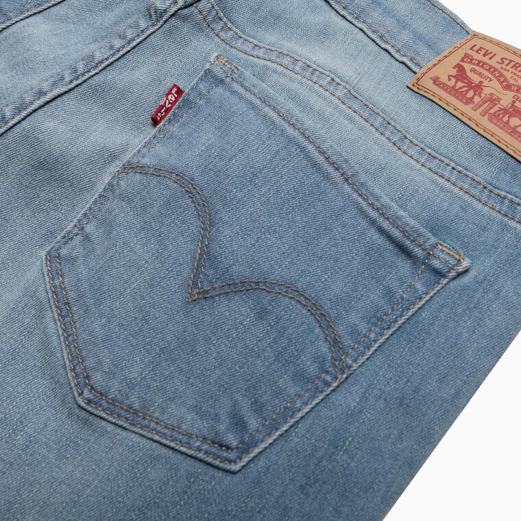 Levi's李维斯700系列女士711紧身九分水洗牛仔裤21833-0001