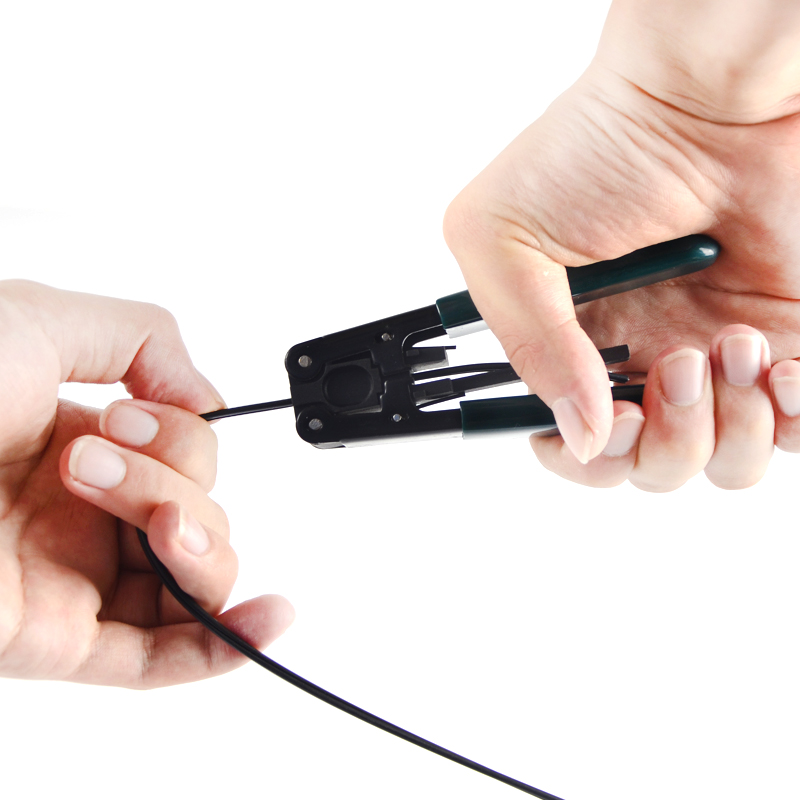 haohanxin leather cable stripper stripping pliers optical fiber stripping pliers leather wire stripping pliers cold joint tool