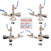 U.S. barrel plate type A type wine injector well type equivalent type type S type D type type D type wine filler