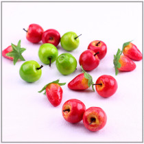 Simulation fruit Apple strawberry photo props gourmet decoration ins background set price 7