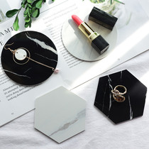 pvc marble pattern Photo Mat jewelry Cosmetics Nail Art pose background jewelry photography props