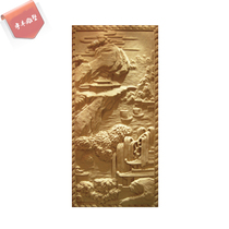 Factory direct sandstone relief mural TV background wall porch panel sandstone carving into the home landscape relief