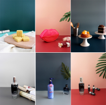 Morandi double-sided background paper shooting props Net celebrity ins background cloth pendulum shooting decoration food photography props