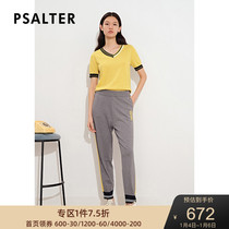 Psalm Women 2021 summer new fashion elastic waist sports casual pants 6C41206203