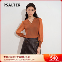 Shadow Psalm Women's 2021 Autumn New Fashion V-Neck Slim Knitted Shirt 6C61306323