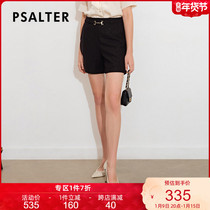 Star same poem womens 2020 Winter new commuter high waist straight casual shorts women