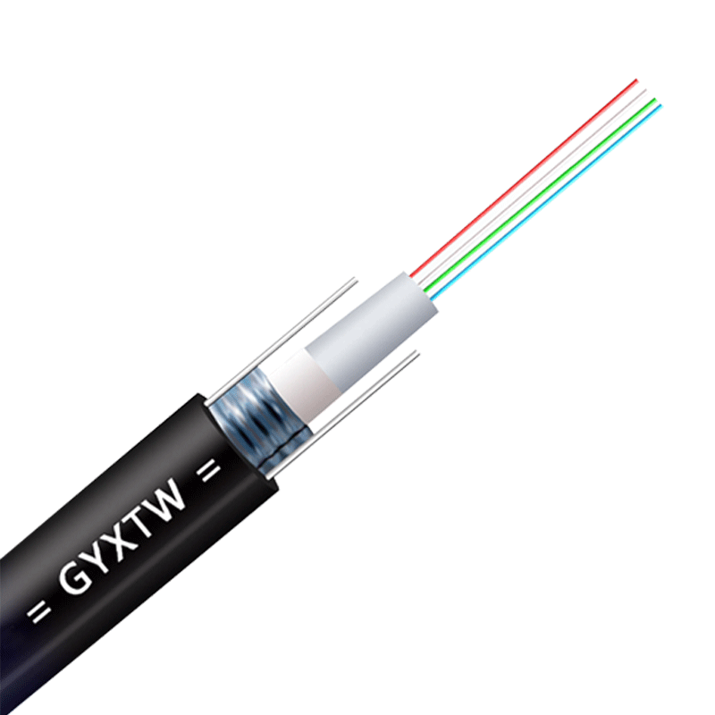 feinit outdoor multimode 62.5 core gigabit armored optical cable overhead pipeline gyxtw 4-12a1b central bundle tube optical cable outdoor waterproof optical cable