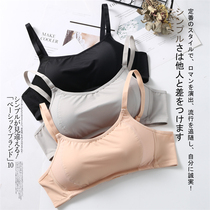 Q059 soft and comfortable to wear minimalist No steel ring Breasted Bra Breathable Thin and Poly Underwear Women