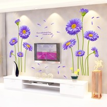 3D three-dimensional wall sticker stickers living room TV sofa background wall decoration wall wallpaper self-adhesive creative set bed