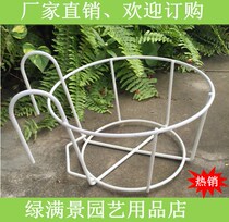 Balcony wall-mounted flower shelf flower basket rack hanging wall type green rose shelf hanging wall hanging wall flower stand