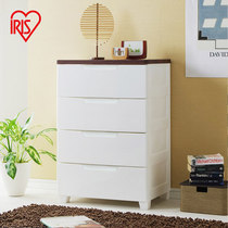 Japanese Alice Childrens Collection Cabinet drawer-type closed plastic baby clothes toy cleaning cabinet Five-Bucket Cabinet