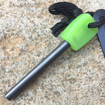 Multifunctional outdoor waterproof flintstone toy magnesium rod field tinder rod Magnesium block wilderness survival equipment firearms